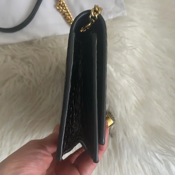YSL Kate Crocodile Wallet on Chain - Picture 9 of 16